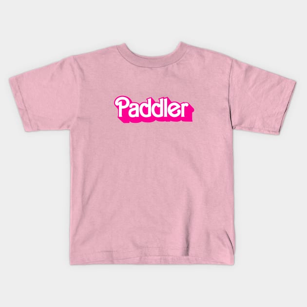 Paddler Kids T-Shirt by Batang 90s Art